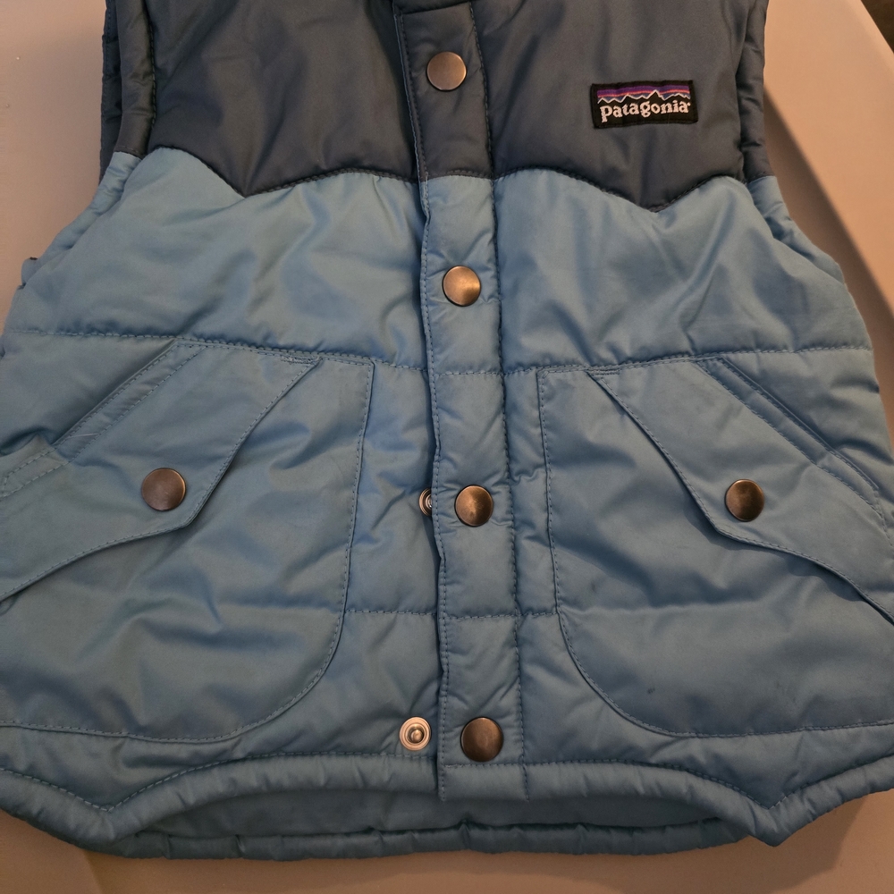 Patagonia Kids Blue Vest